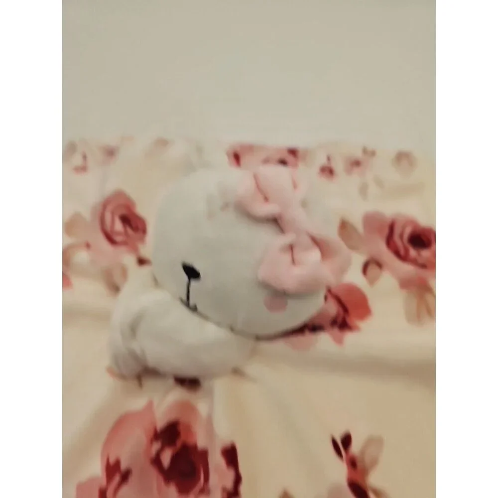 Gerber Modern Moments Lovey Security Blanket Bear‎ Pink Roses 12